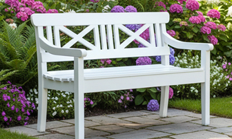 gartenbank skagerak weiß drachmann